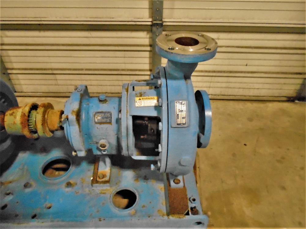 Goulds 3196 MTX Centrifugal Pump, 3"x 4"-13", 316 SS w/ 50 HP Motor